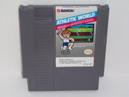 Athletic World, Family Fun Fitness - NES Game